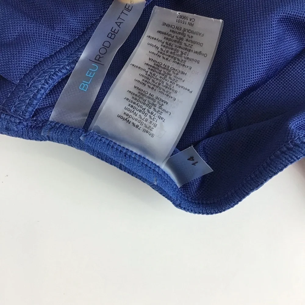 BLEU Rod Beattie James Bonded Blue Tankini | 14